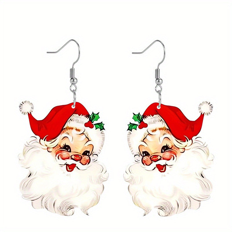 Wholesale Cute  Flat Acrylic Earrings